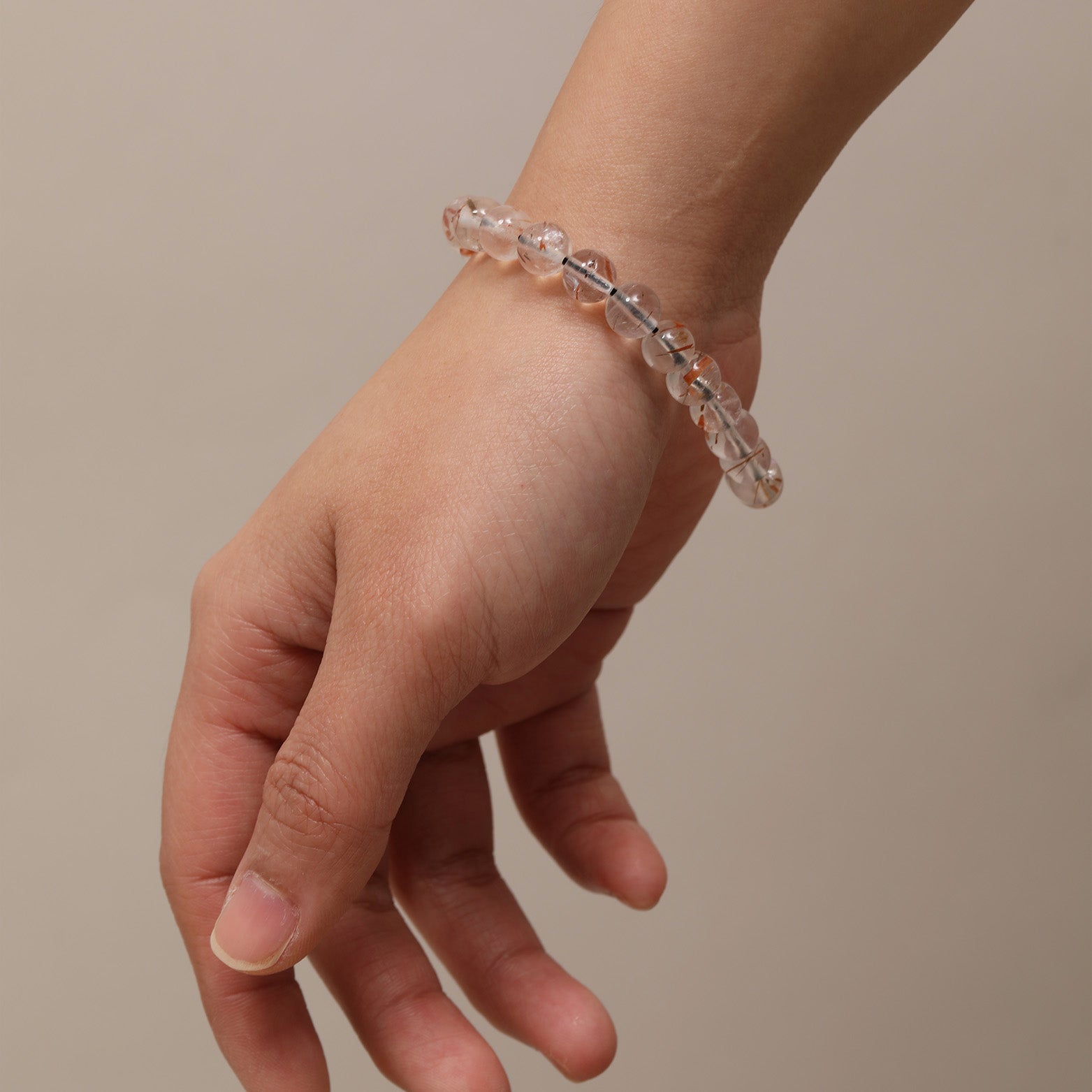 สร้อยข้อมือคริสตัลสีเขียวนำโชค